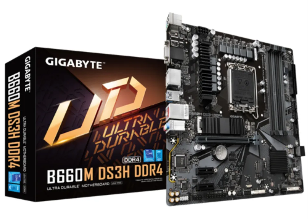 GIGABYTE B660M DS3H DDR4 placa base Intel B660 LGA 1700 micro ATX