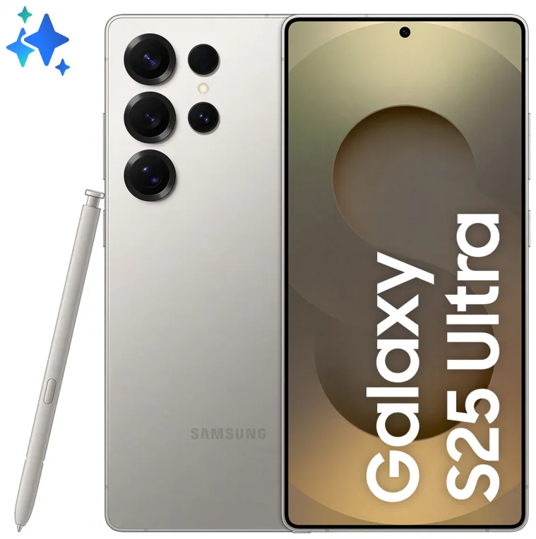 Smartphone Samsung Galaxy S25 Ultra 12GB/ 512GB/ 6.9"/ 5G/ Titanio Gris
