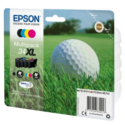 Multipack epson t3476 xl wf3720 - 3720dnf - golf