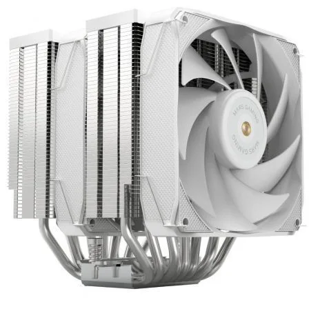 Ventilador disipador cpu mars gaming mcpuxu9w 2x 120mm blanco