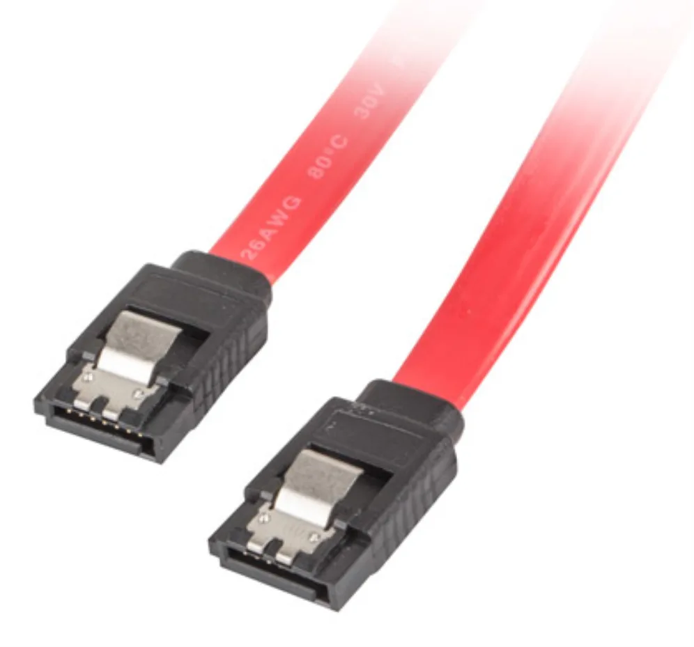 Cable sata iii lanberg 6gb - s hembra hembra clip metal 0.5m