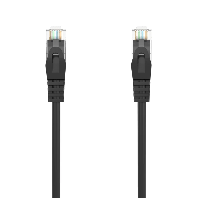 Aisens Latiguillo RJ45 LSZH CAT.6A UTP negro 3.0m