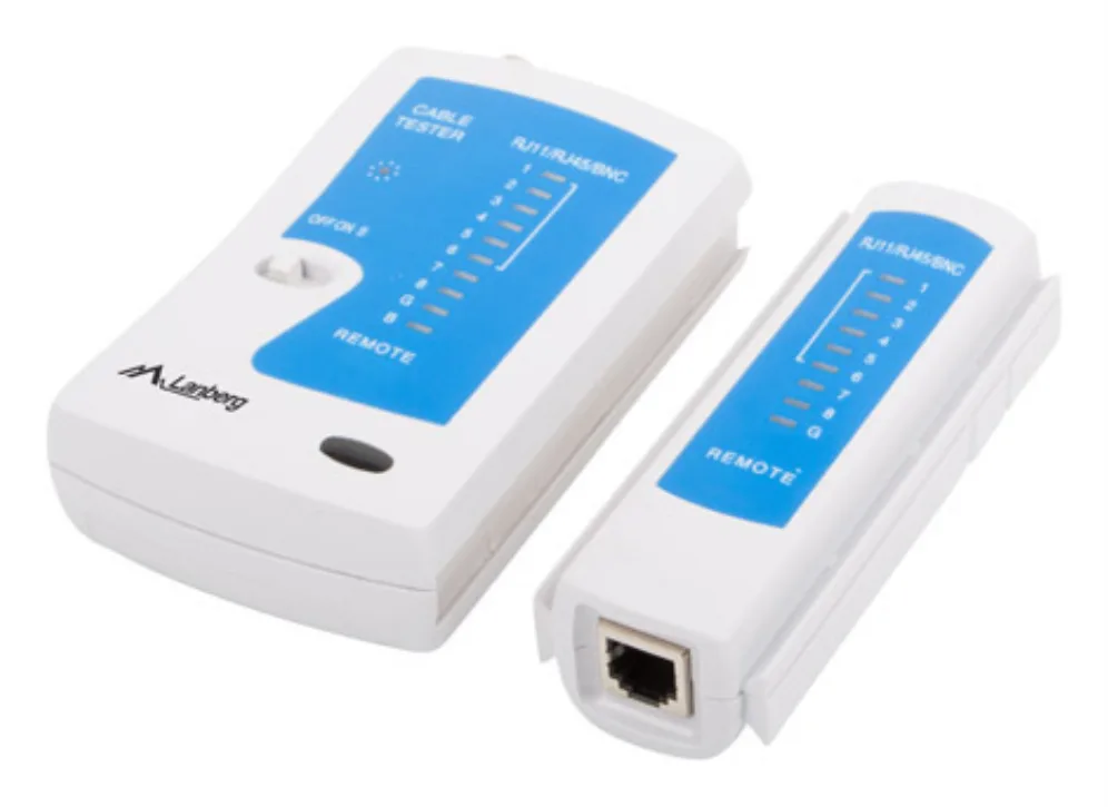 Tester cable lanberg rj45 rj12 rj11 utp - ftp - sftp coaxial
