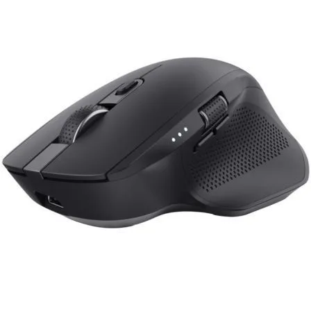 Ratón Inalámbrico Trust Ozaa+/ Batería recargable/ Hasta 3200 DPI