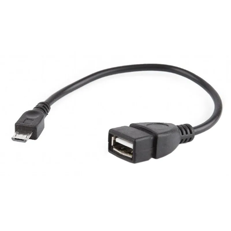 Gembird Cable USB 2.0 OTG Micro B-M - A-H 15 cm Ne