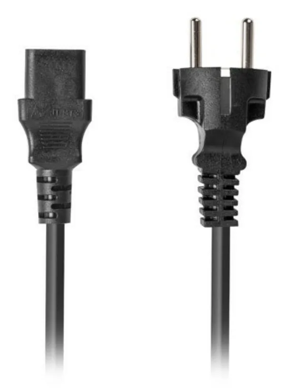 Cable de alimentacion lanberg schuko cee 7 - 7 a iec320 c13 vde 1.8m