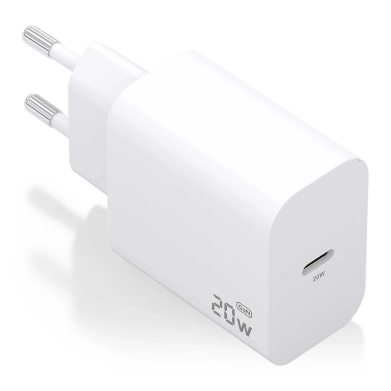 Aisens Cargador GaN 20W 1xUSB-C PD3.0 Blanco