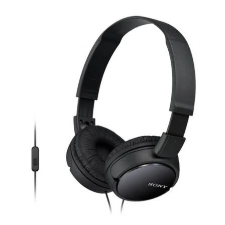 Auriculares sony mdrzx110apb - negro - pleglable - microfono