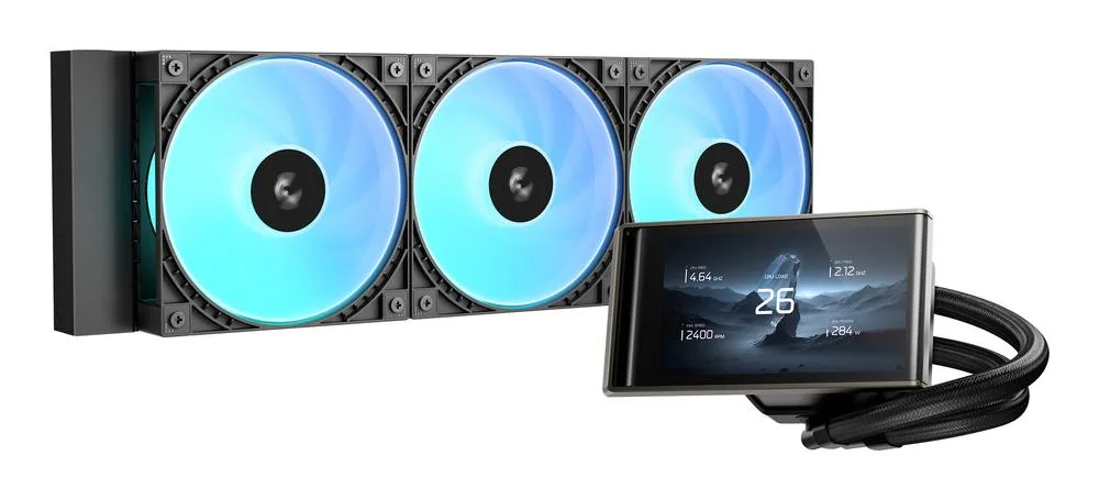 Kit refrigeracion liquida deepcool lt360 vision argb 3x 120mm