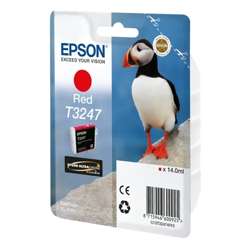 Cartucho tinta epson c13t32474010 rojo ultrachrome hi - gloss2