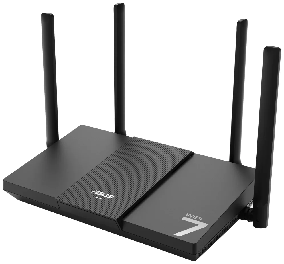 Router Inalámbrico Asus RT-BE50/ WiFi 7/ 3600Mbps/ 2.4GHz 5GHz/ 4 Antenas/ WiFi 802.11be/ax/ac/n/a/ - n/b/g