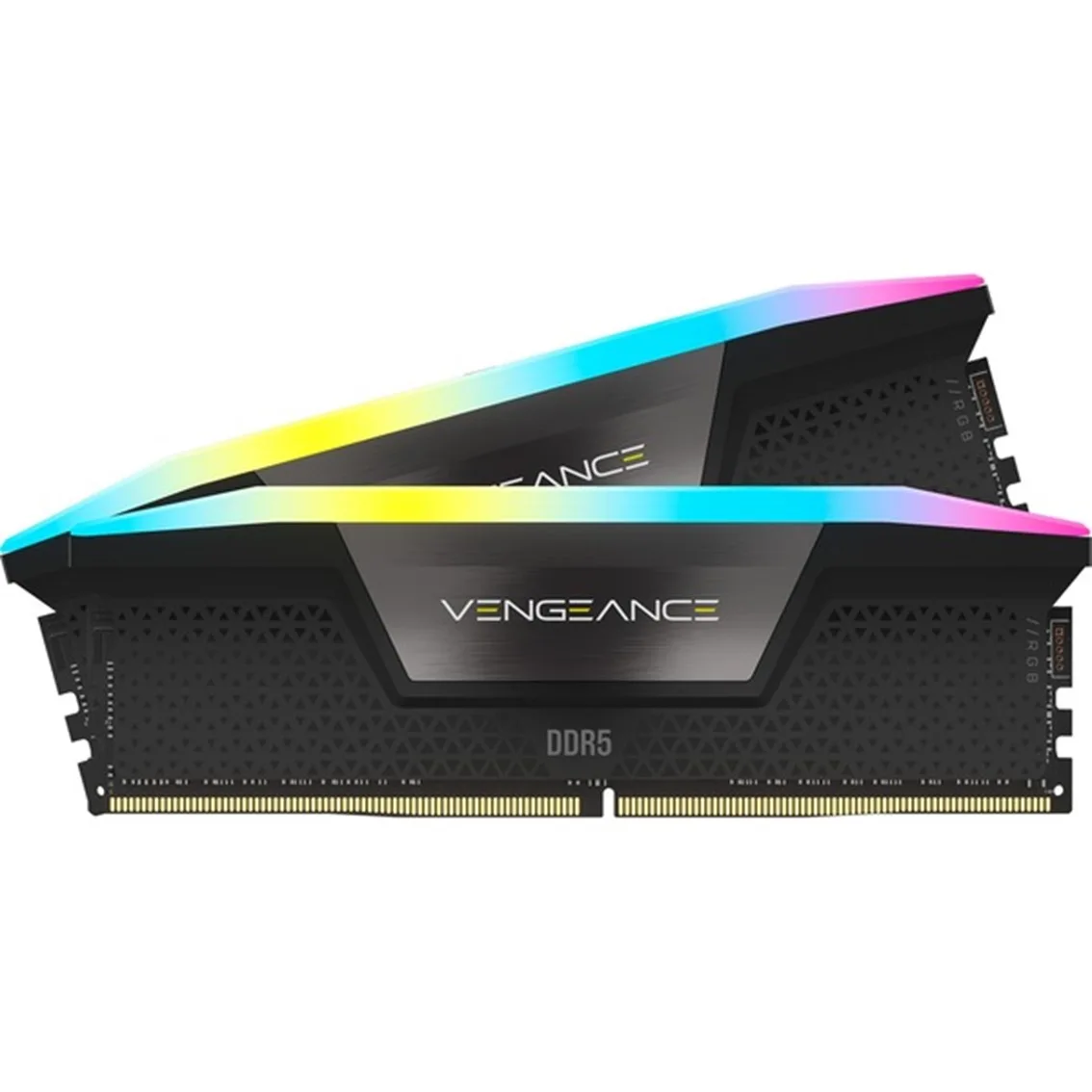 Memoria ram ddr5 32gb kit 2x16 corsair vengeance rgb 6000 mhz cl36 optimizado amd