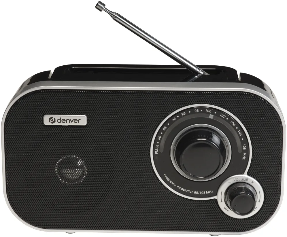 Denver TR-51B Personal Analógica Negro