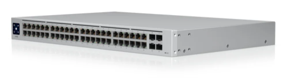 Switch Ubiquiti USW-48-POE/ 48 Puertos/ RJ45 10/100/1000 PoE/ SFP