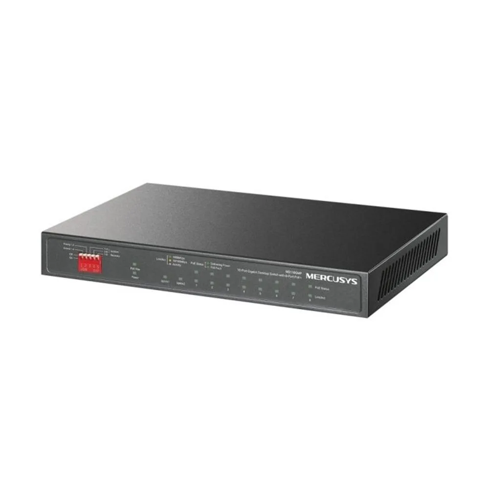 Switch mercusys ms110gmp 10 puertos