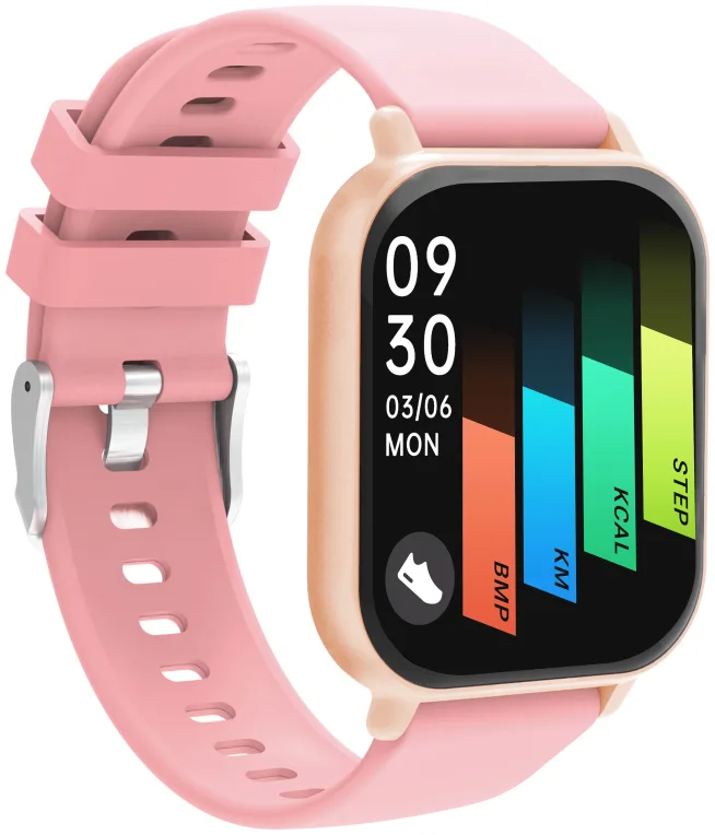 Denver SWC-176RO Relojes inteligentes y deportivos 4,6 cm (1.81") TFT Digital Pantalla táctil Rosa