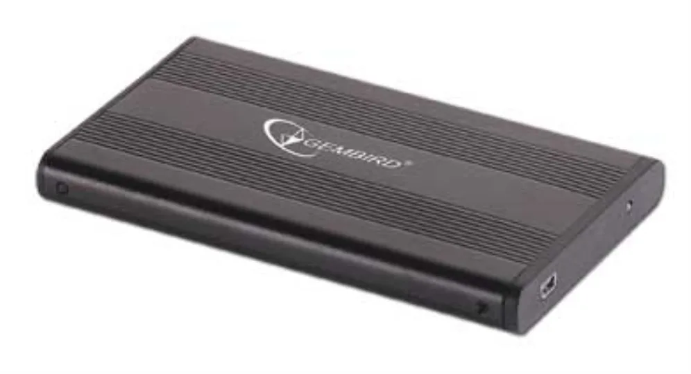Gembird EE2-U2S-5 caja para disco duro externo Caja de disco duro (HDD) Negro 2.5"