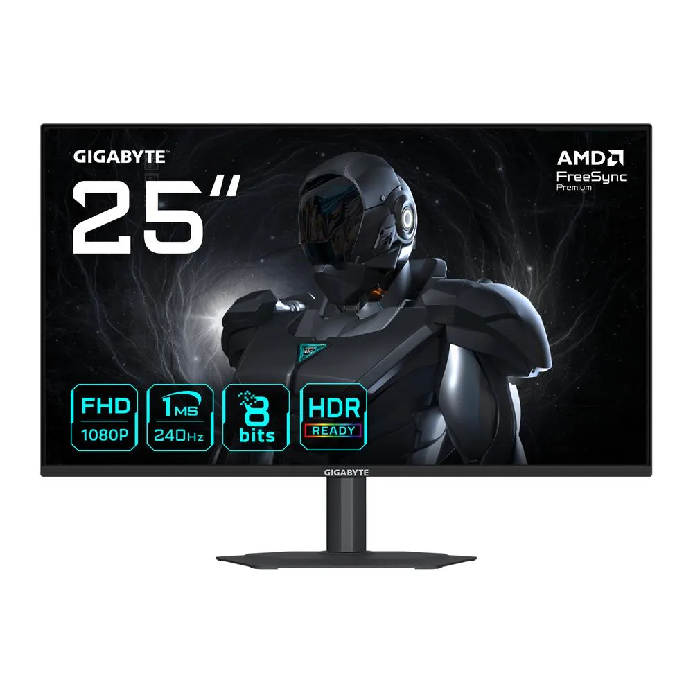 Monitor gaming gigabyte g25f2a 24.5 pulgadas fhd 240hz