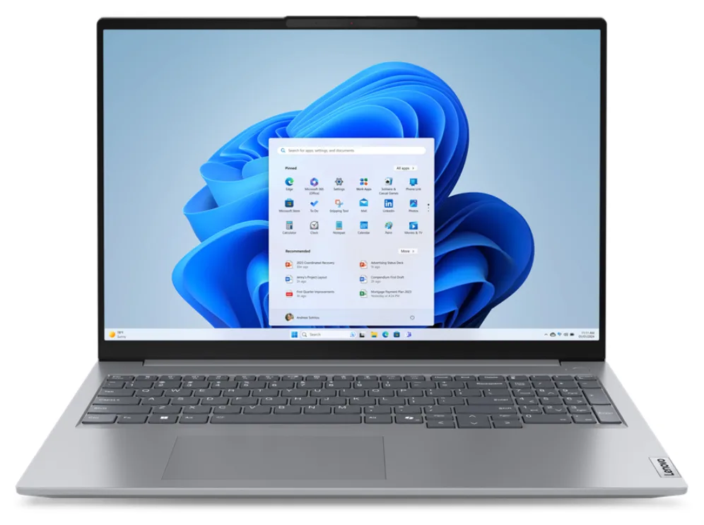 Lenovo ThinkBook 16 G7 IML Intel Core Ultra 5 125U Portátil 40,6 cm (16") WUXGA 16 GB DDR5-SDRAM 512 GB SSD Wi-Fi 6E (802.11ax) Windows 11 Pro Gris Español