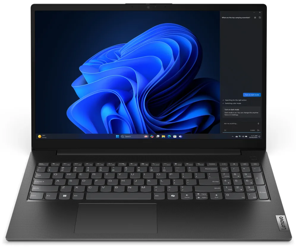 Lenovo V15 G5 IRL Intel® Core™ i5 i5-13420H Portátil 39,6 cm (15.6") Full HD 8 GB DDR5-SDRAM 512 GB SSD Wi-Fi 6 (802.11ax) Windows 11 Home Español Negro