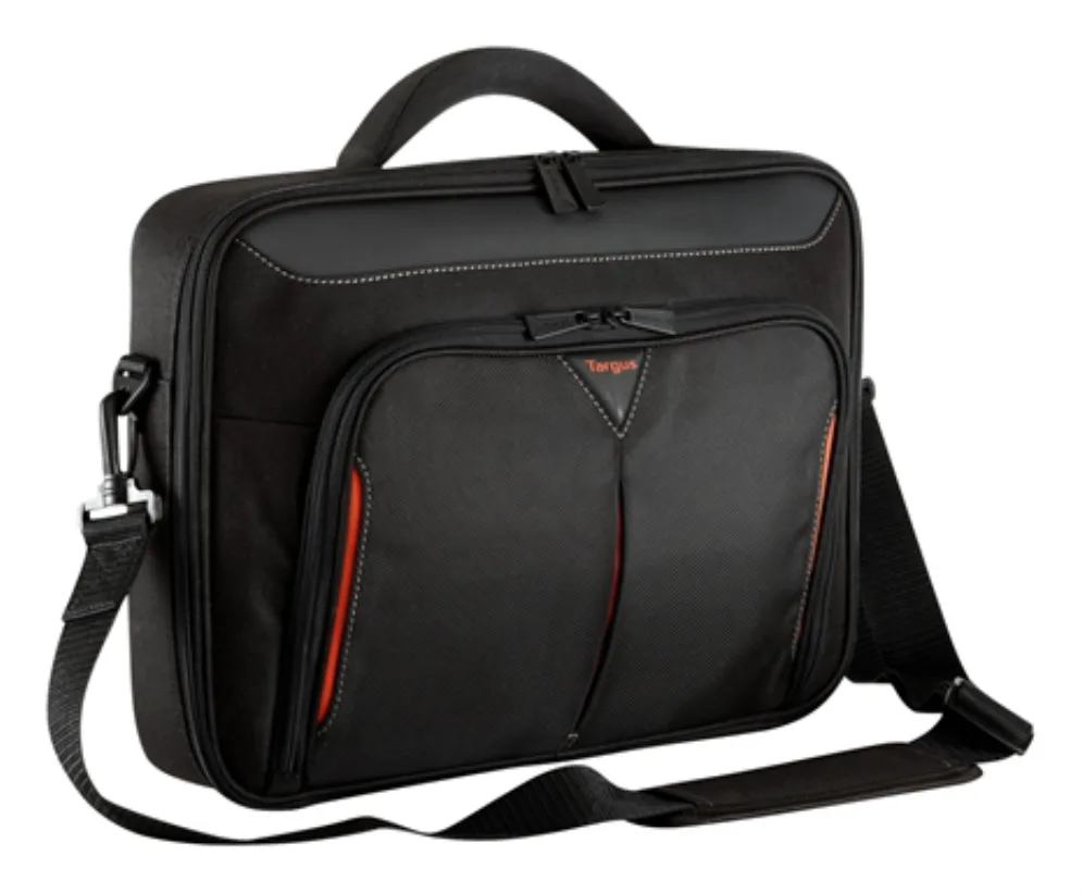Maletin targus clamshell classic+ 15 - 15 -6 pulgadas pulgadas negro - rojo