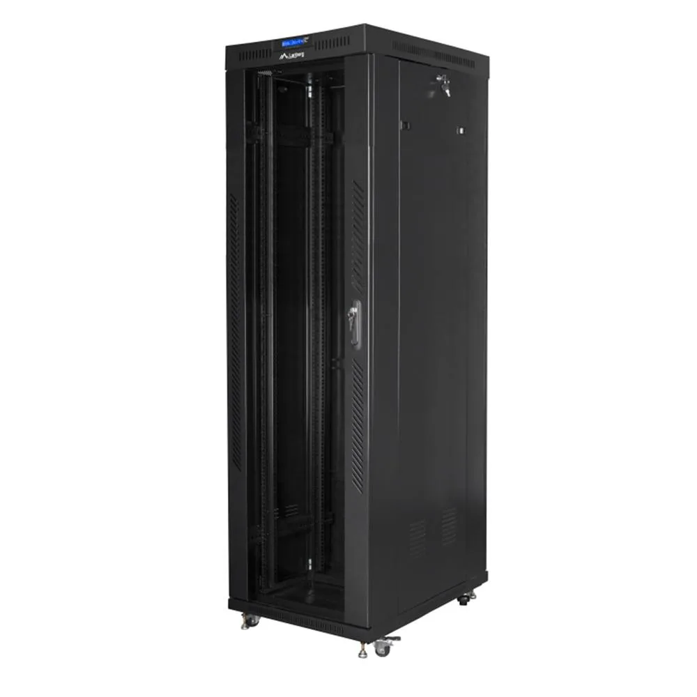 Lanberg FF01-6042-12B armario rack 42U Rack o bastidor independiente Negro