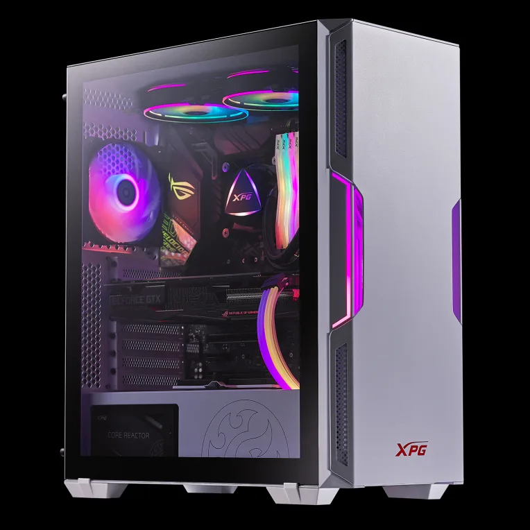 XPG STARKER Torre Media Blanca