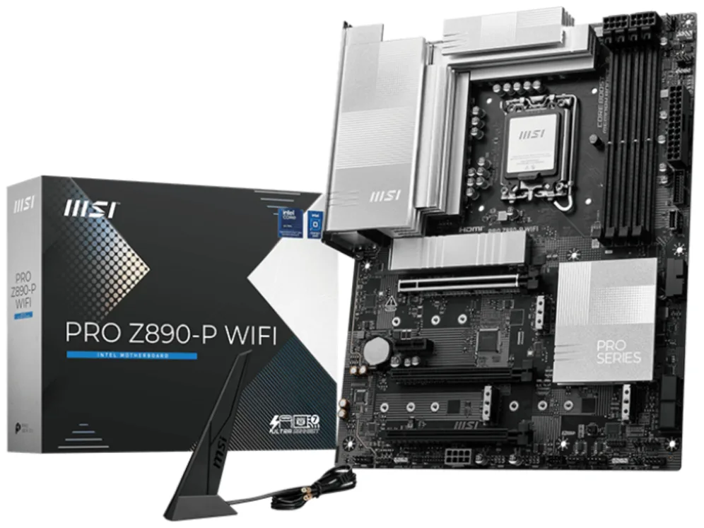 Placa base msi pro z890 - p lga 1851 wifi atx 4xddr5