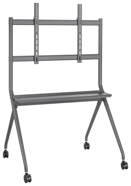 Soporte de Suelo con Ruedas Aisens FT86FE-143 para TV o Pantalla Interactiva 50"-86"/ hasta 120kg