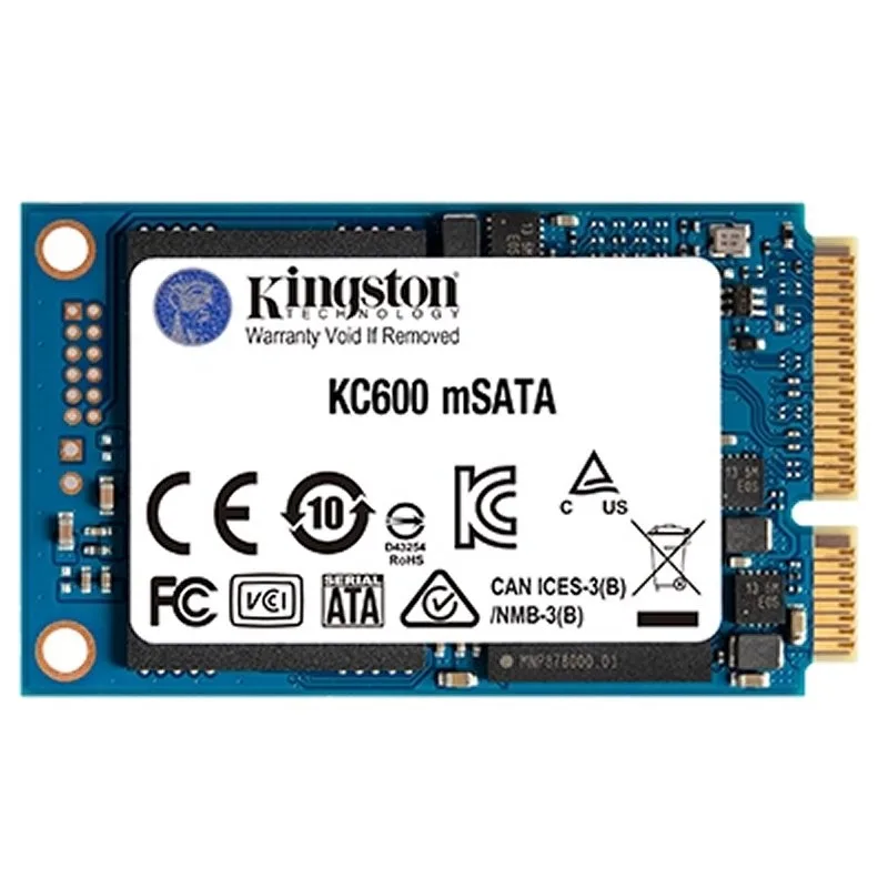 Kingston SKC600MS-512G SSD 512GB TLC 3D mSATA