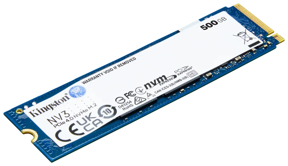 Disco SSD Kingston NV3 500GB/ M.2 2280 PCIe Gen4