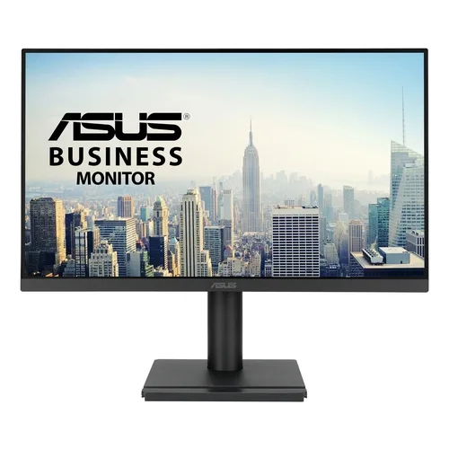 Monitor Profesional Asus VA249QGSE 24"/ Full HD/ Multimedia/ Regulable en altura/ Negro