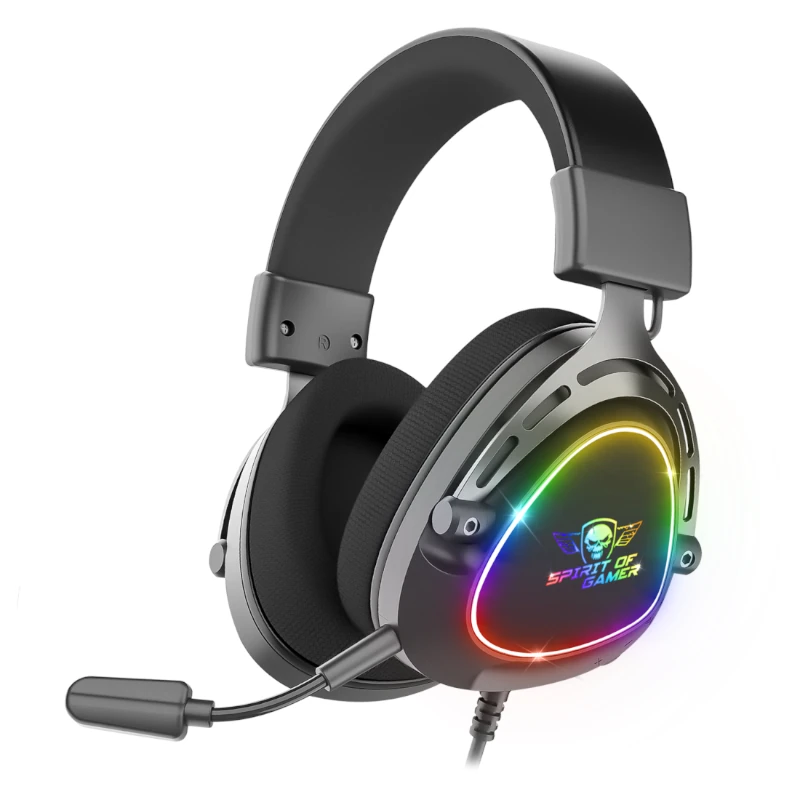 Spirit of Gamer Auricular Elit H50 RGB PC-PS-XB-SW