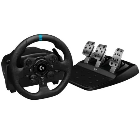 Volante y pedales logitech g923 para ps4|ps5|pc