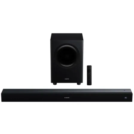Barra de Sonido con Bluetooth Xiaomi Soundbar Pro 2.1ch/ 300W/ 2.1/ Negra