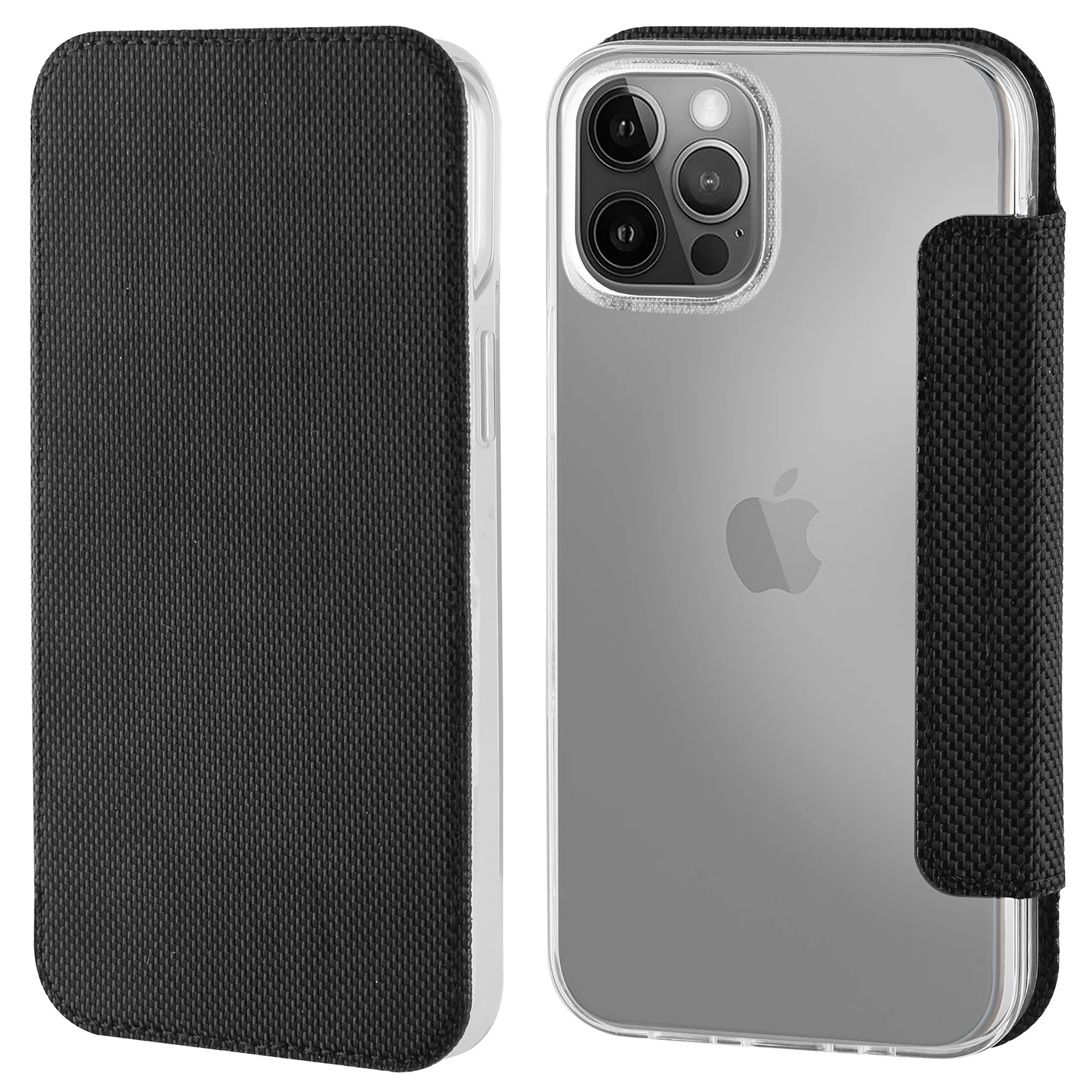 Funda muvit folio para iphone 12 pro max negra