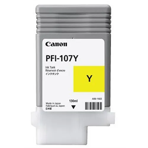 Cartucho canon pfi - 107y amarillo ipf670 - ipf680 - ipf685 - ipf770 - ipf780 - ipf785