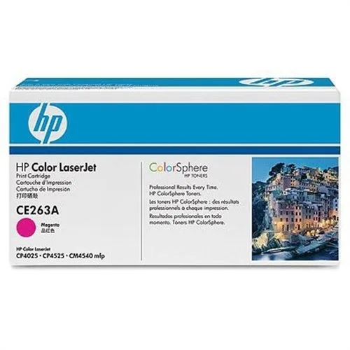 Toner hp 648a ce263a magenta ce263a cp4525dn
