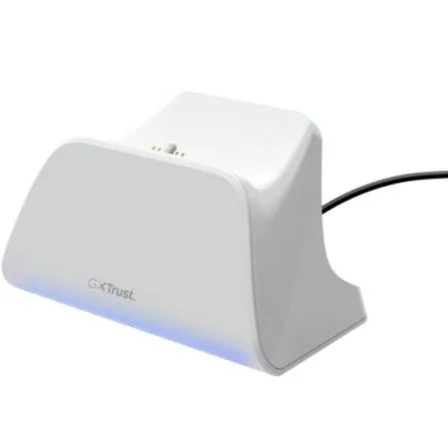 Estación de Recarga Rápida Trust Gaming GXT 255 para PS5/ Blanco