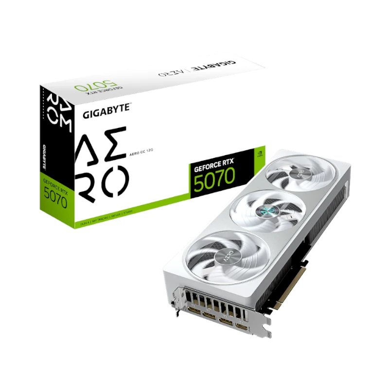 Gigabyte VGA NVIDIA RTX 5070 Aero OC 12GB DDR7