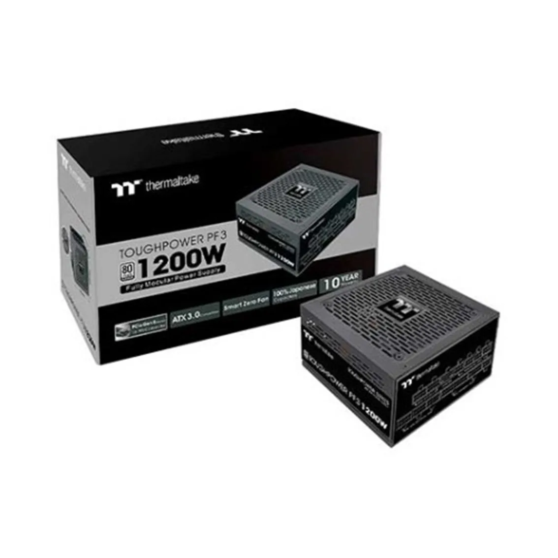 Thermaltake Toughpower PF3 unidad de fuente de alimentación 1200 W 24-pin ATX ATX Negro