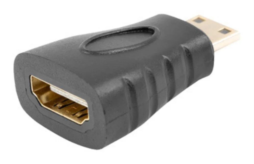 Adaptador lanberg hdmi hembra a hdmi mini c macho