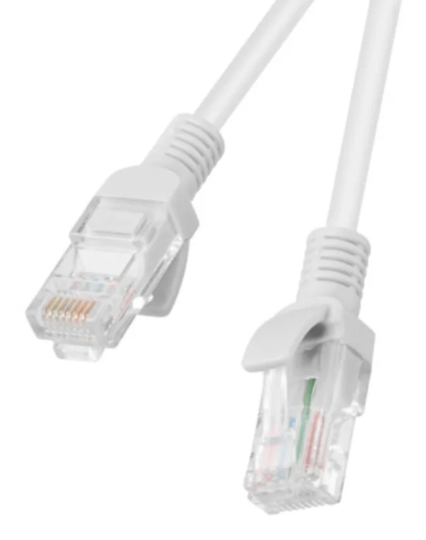 Cable red lanberg latiguillo cat.6 utp 2m gris fluke passed