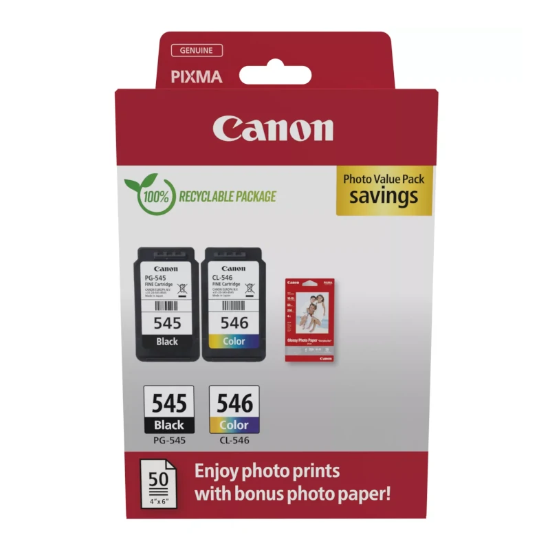 Canon Cartucho Multipack PG-545-CL546