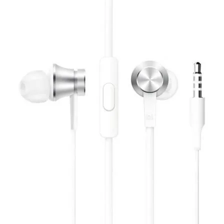 Auricular xiaomi mi in - ear headphones basic jack 3.5mm - plata