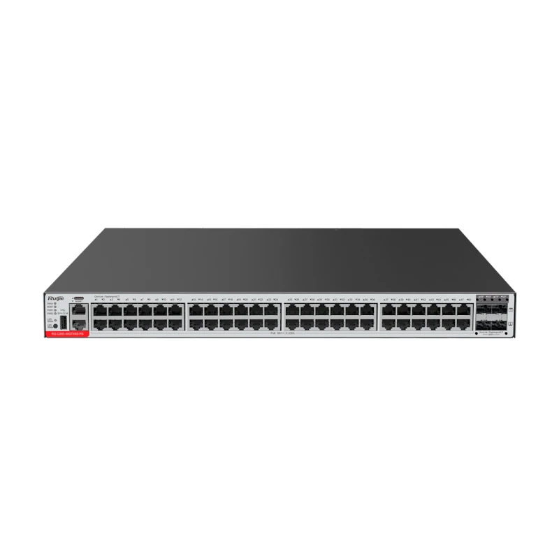 Ruijie 48-Port 10-100-1000BASE-T,and 4 1G-10G SFP+