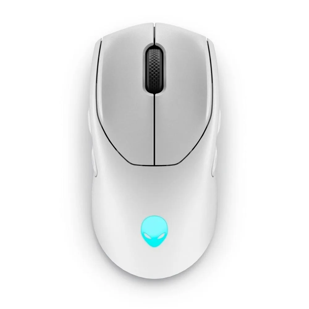 Raton inalambrico gaming dell alienware tri - mode aw720m luz lunar