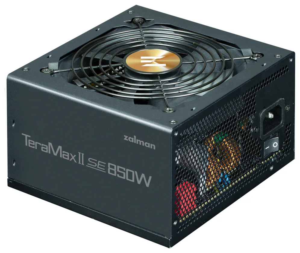 Zalman TeramaxII SE unidad de fuente de alimentación 850 W 18+10 pin ATX ATX Negro