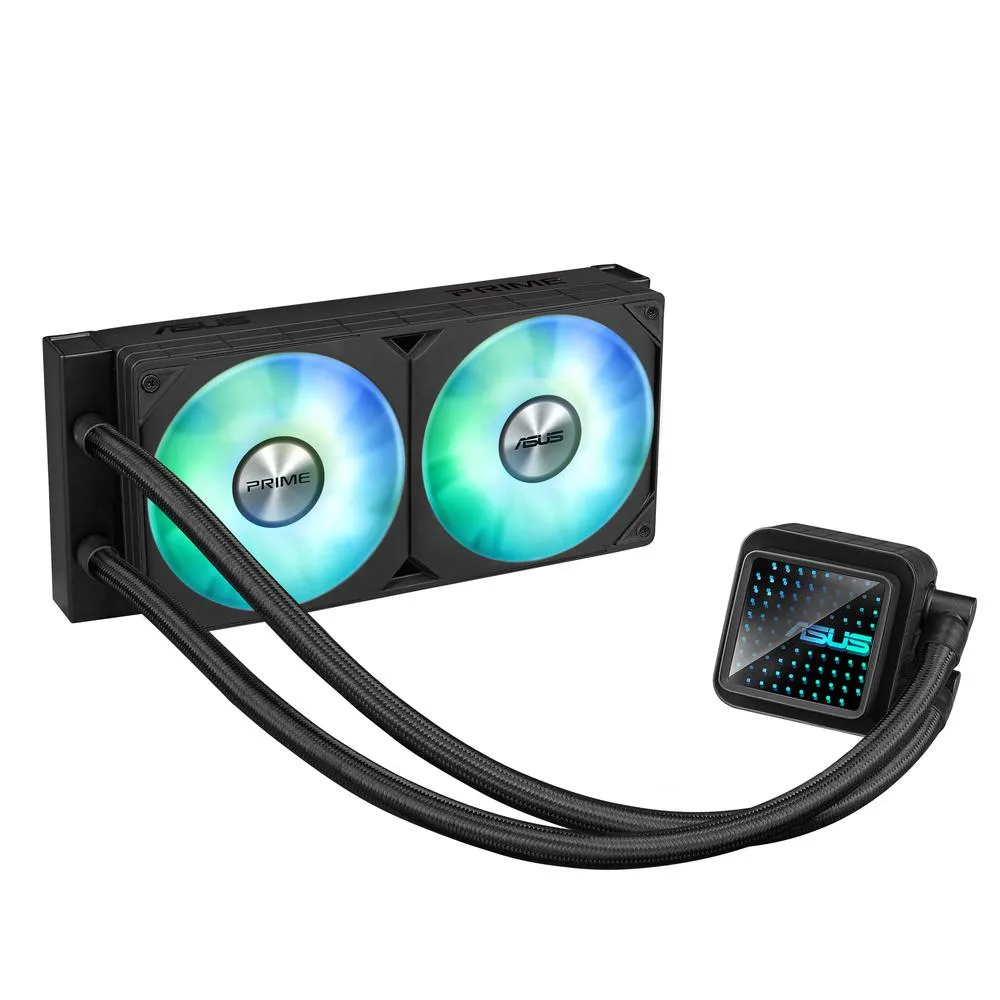 Kit refrigeracion liquida asus prime lc 240 argb 2x 120mm negro