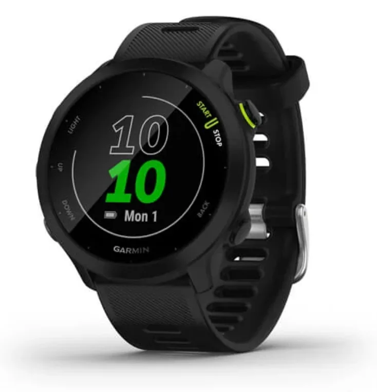 Garmin Forerunner 55 2,64 cm (1.04") MIP 42 mm Digital 208 x 208 Pixeles Negro GPS (satélite)